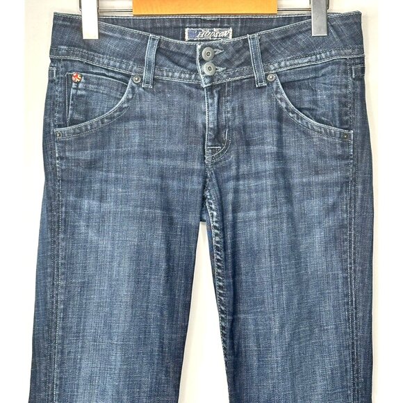 Hudson Womens Jeans Bootcut Low Rise Flap Pocket W170DHA Size 27 30x28 - Picture 3 of 16